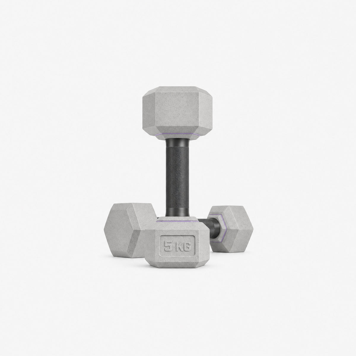 5 KG Hex Dumbbell Set-3
