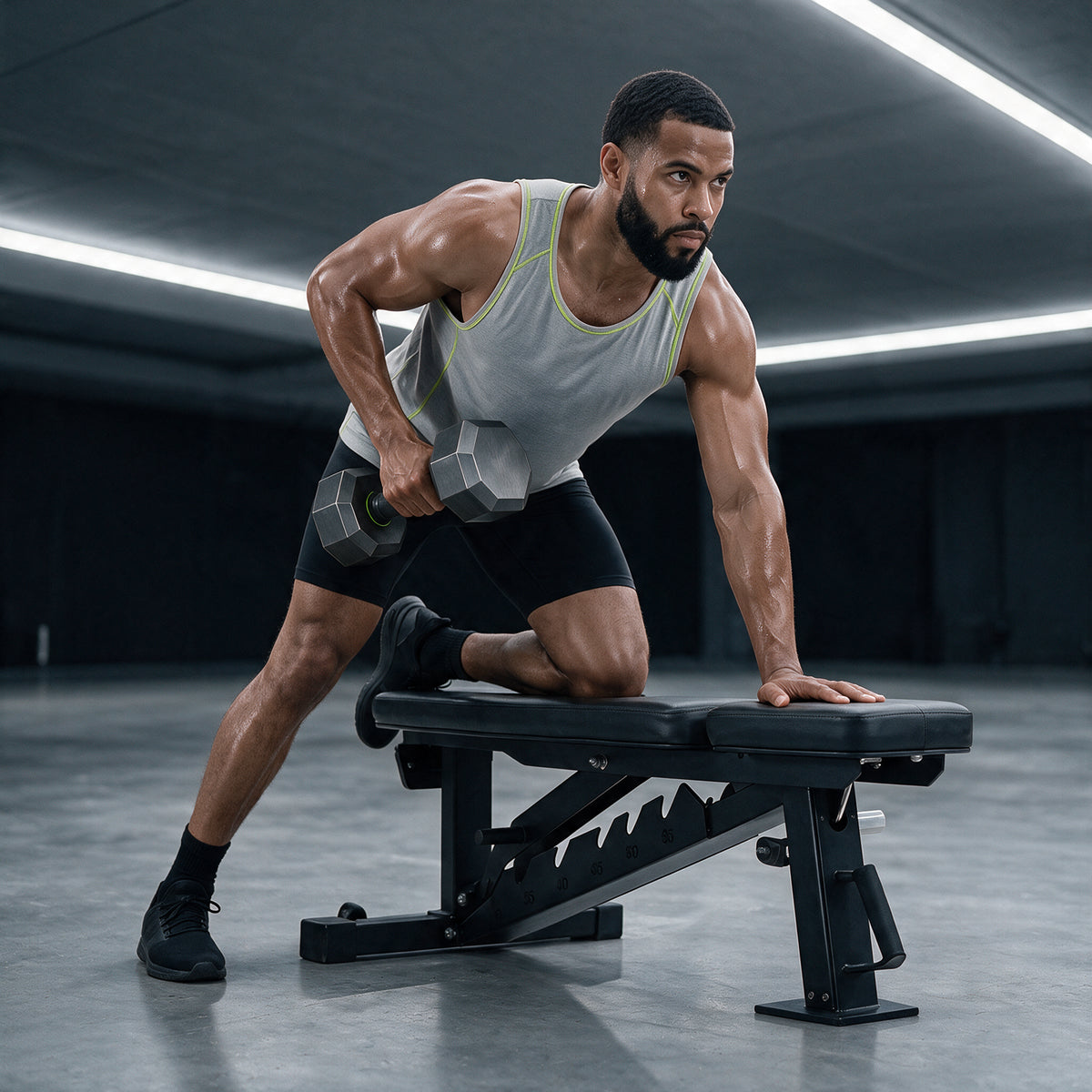 10 KG Hex Dumbbell Set