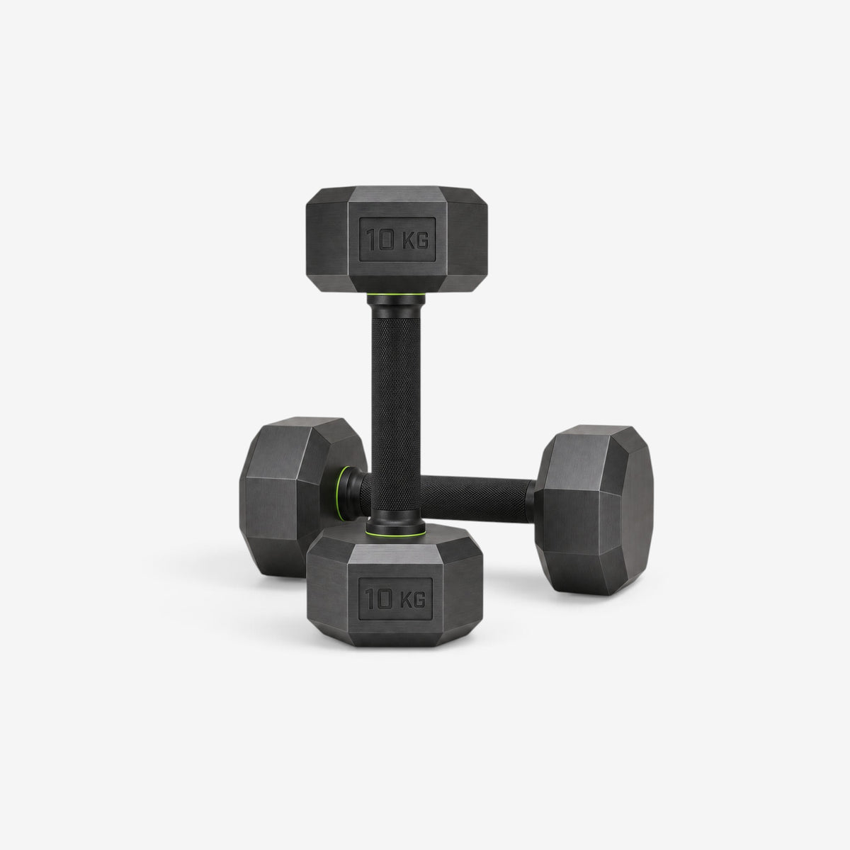 10 KG Hex Dumbbell Set