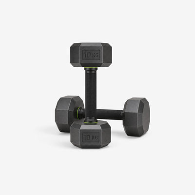 10 KG Hex Dumbbell Set