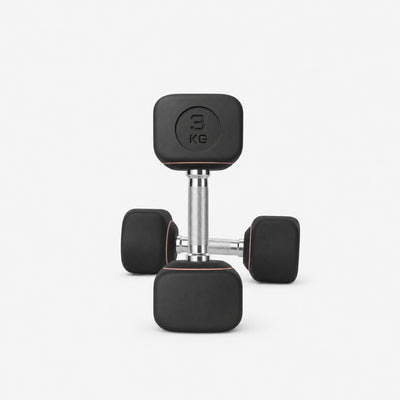 3 KG Rubber Dumbbell Set